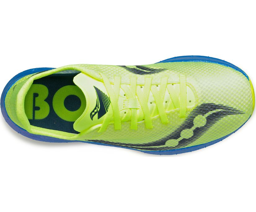 Saucony Boston Endorphin Pro+ Muške Running Patike Plave Žute | ZHJRJFQ0