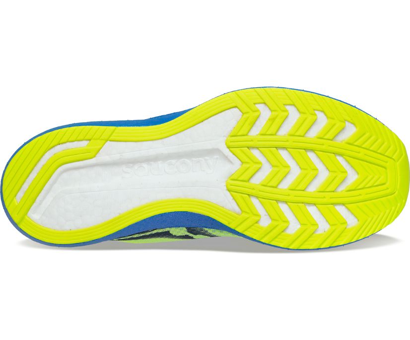 Saucony Boston Endorphin Pro+ Muške Running Patike Plave Žute | ZHJRJFQ0