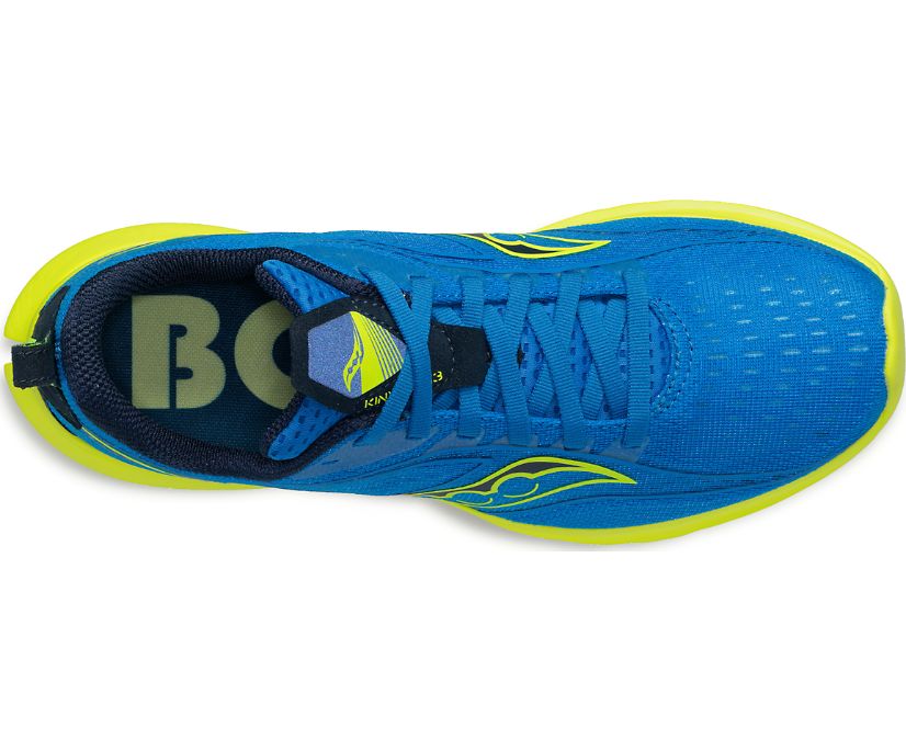 Saucony Boston Kinvara 13 Muške Running Patike Plave Žute | G42B519X