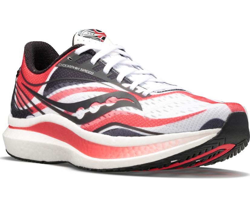 Saucony Chengdu Endorphin Speed Ženske Running Patike Bijele Crvene | 6DYMTC5R