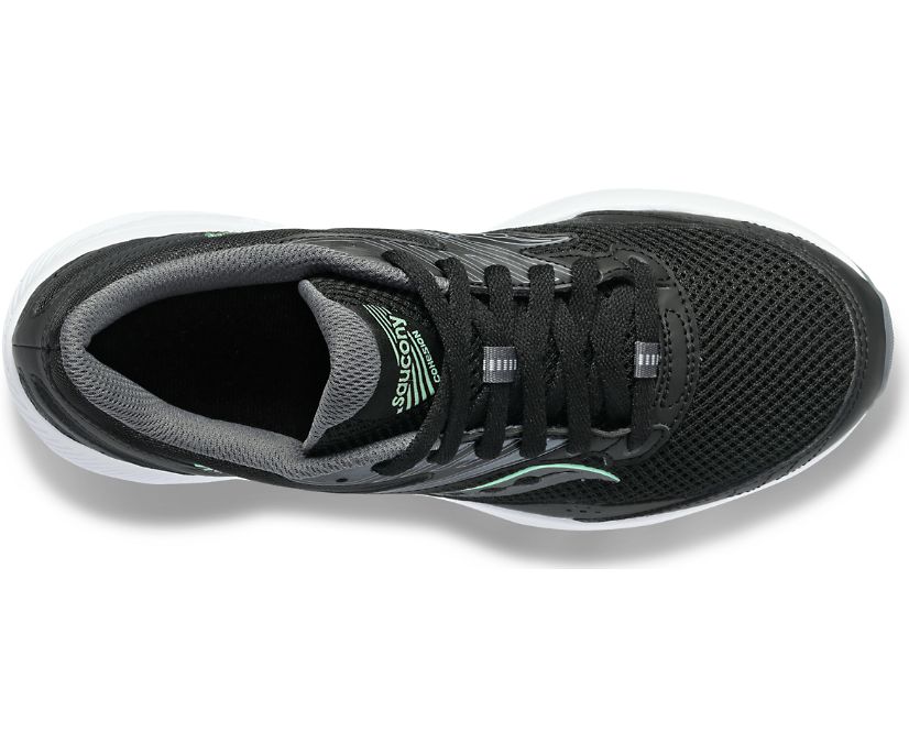 Saucony Cohesion 15 Ženske Running Patike Crne Zelene | 0PD8MH0V