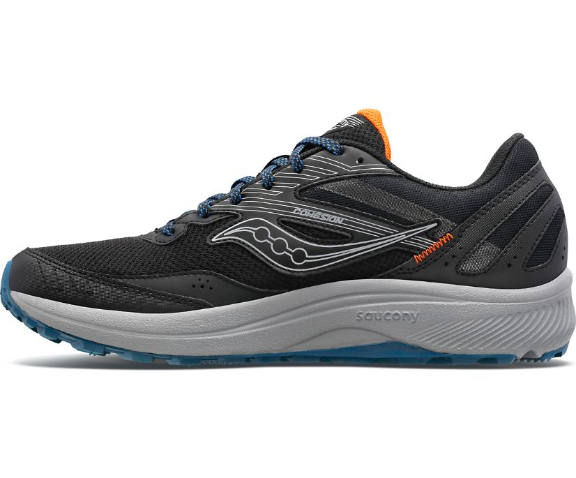 Saucony Cohesion TR15 Muške Trail Patike Crne Plave | RRLQTGWA