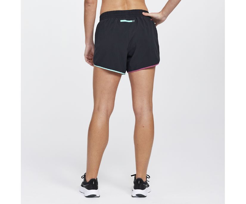 Saucony Dash 4' Short Ženske Hlače Crne | QCQ01JGN