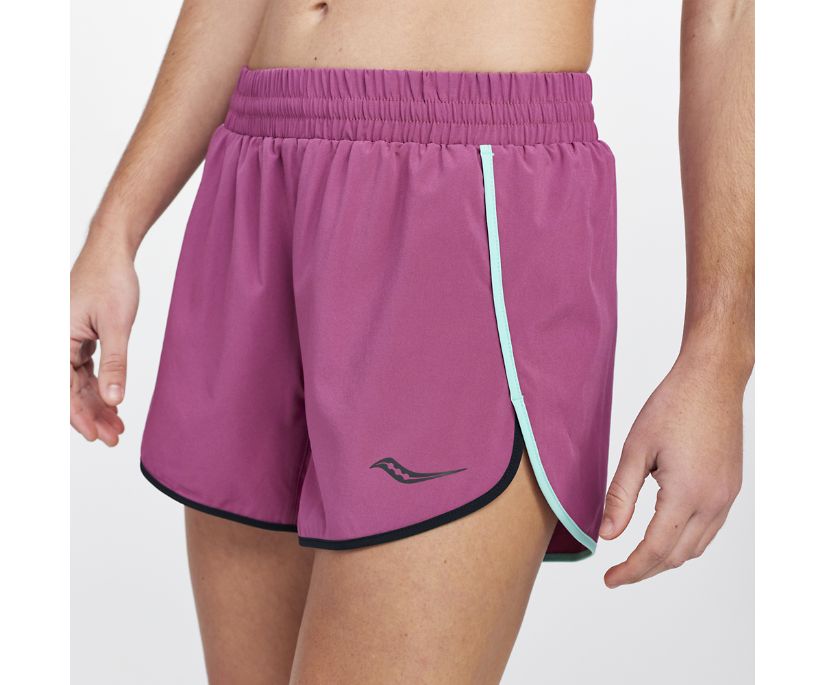 Saucony Dash 4' Short Ženske Hlače Roze | NATBN0N7