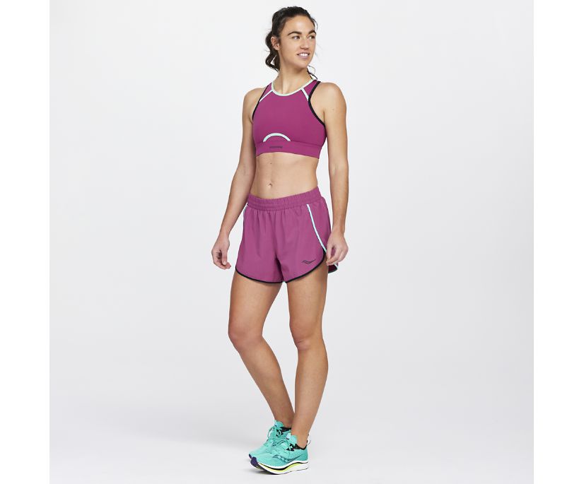 Saucony Dash Bra Top Ženske Grudnjaci Roze | CJ22JBKT