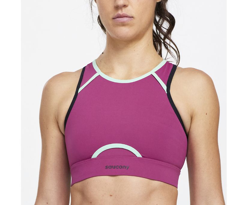 Saucony Dash Bra Top Ženske Grudnjaci Roze | CJ22JBKT