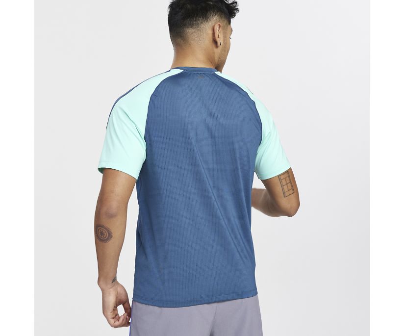 Saucony Dash Short Sleeve Muške Tops Tamnoplave | UCL4OI3R