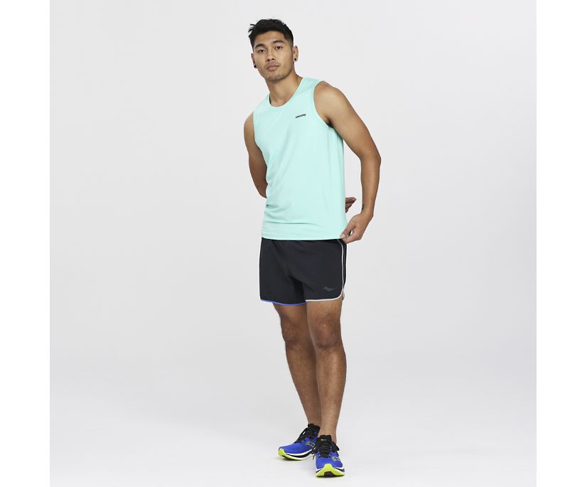 Saucony Dash Tank Muške Tops Menta | O4IB5HFQ