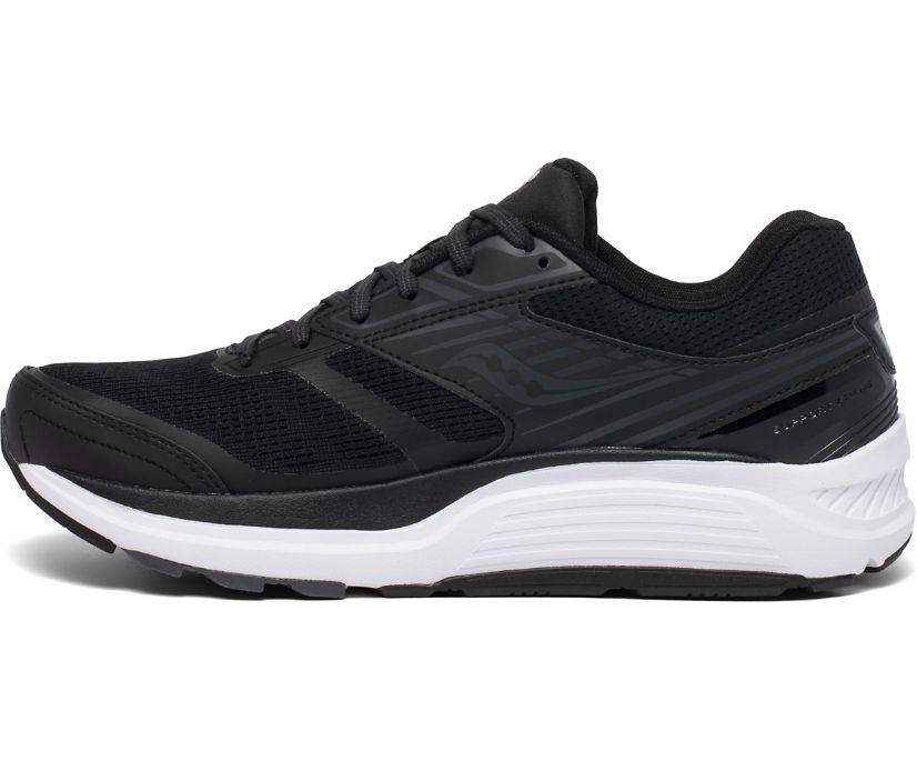 Saucony Echelon 8 Wide Muške Running Patike Crne Bijele | SALY70A8