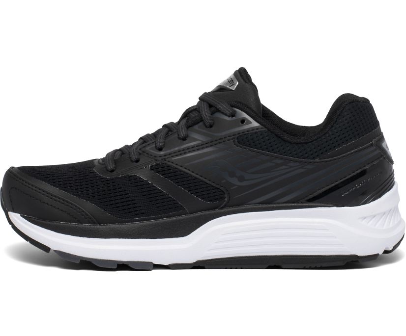 Saucony Echelon 8 Wide Ženske Cipele Crne Bijele | 9OY73S8H