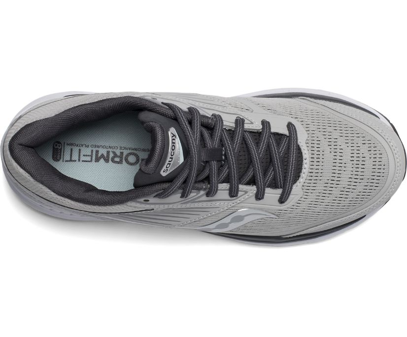 Saucony Echelon 8 Wide Ženske Running Patike Sive Tamno Sive | EGBC06BI