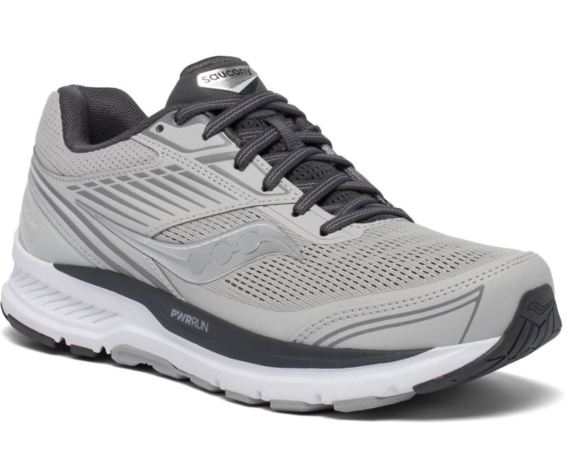 Saucony Echelon 8 Wide Ženske Running Patike Sive Tamno Sive | EGBC06BI