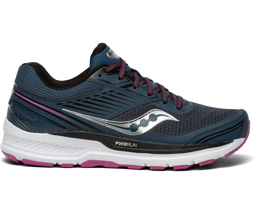 Saucony Echelon 8 Ženske Running Patike Tamno Zelene Ljubičaste | 3LQG83B2