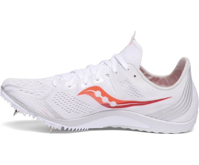 Saucony Endorphin 3 Ženske Running Patike Bijele Koraljne | 3LQAXR9C