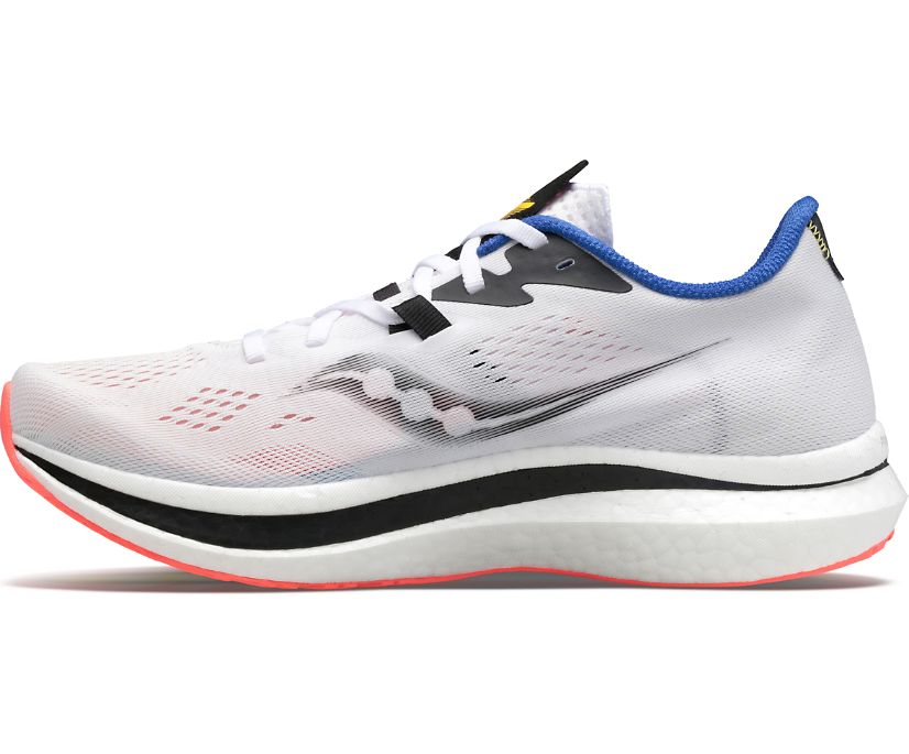 Saucony Endorphin Pro 2 Muške Running Patike Bijele Narančaste | 2TGF388N