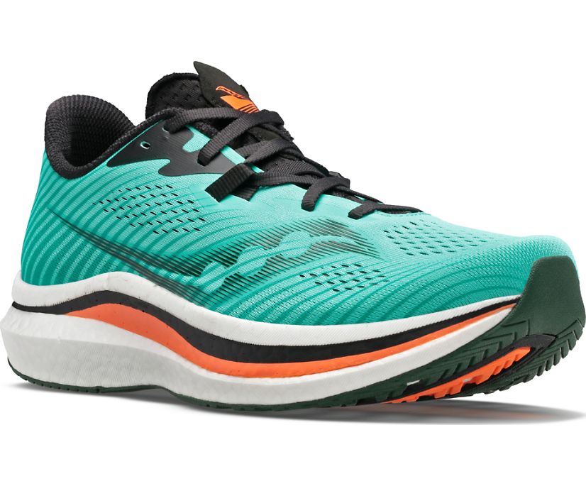 Saucony Endorphin Pro 2 Muške Running Patike Menta Narančaste | L2K6F5E8