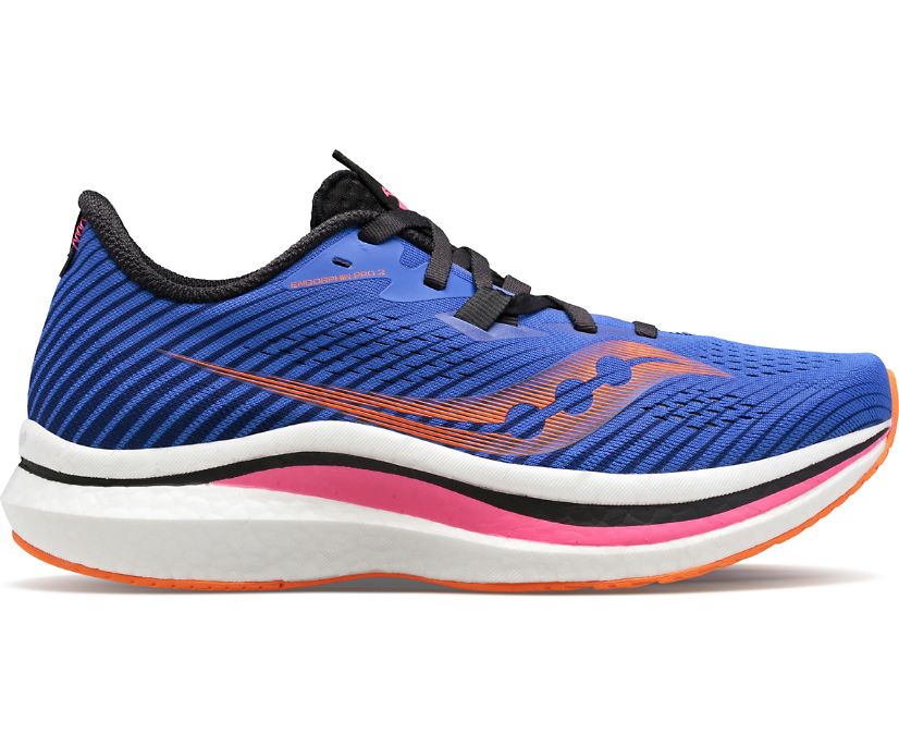 Saucony Endorphin Pro 2 Ženske Running Patike Plave Narančaste | C0AJBXO2