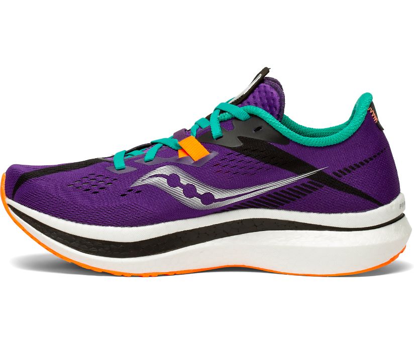 Saucony Endorphin Pro 2 Ženske Running Patike Ljubičaste Zelene | CKQOEHUU