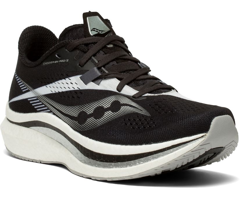 Saucony Endorphin Pro 2 Ženske Running Patike Crne Bijele | L87BSJ6B