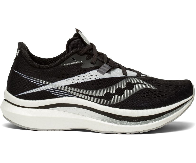 Saucony Endorphin Pro 2 Ženske Running Patike Crne Bijele | L87BSJ6B