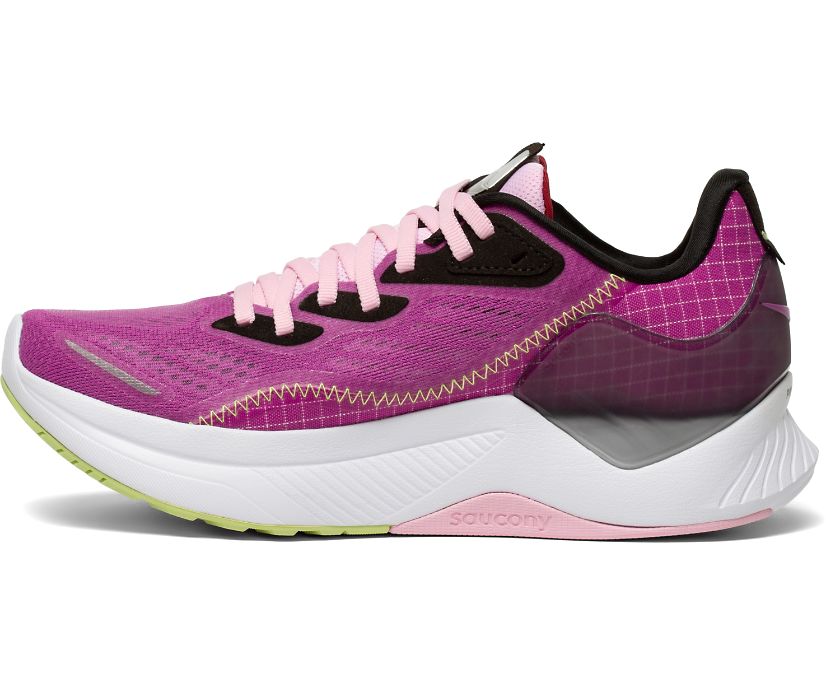 Saucony Endorphin Shift 2 Ženske Running Patike Ljubičaste Svijetlo Zelene | S6SBDCE3