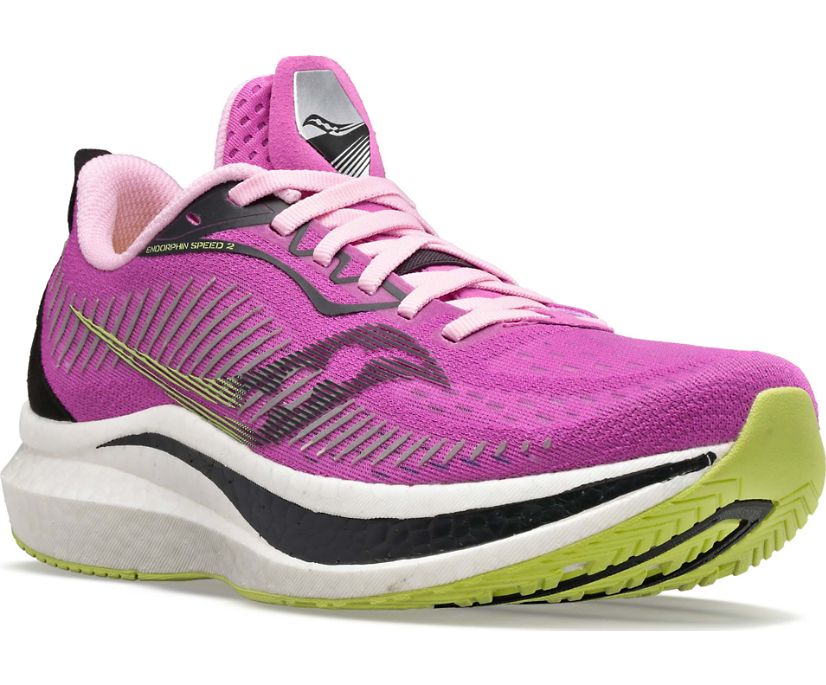 Saucony Endorphin Speed 2 Ženske Running Patike Ljubičaste Žute | LGPA06U3