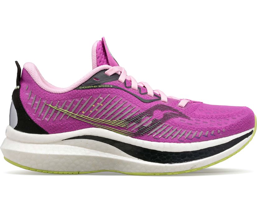 Saucony Endorphin Speed 2 Ženske Running Patike Ljubičaste Žute | LGPA06U3