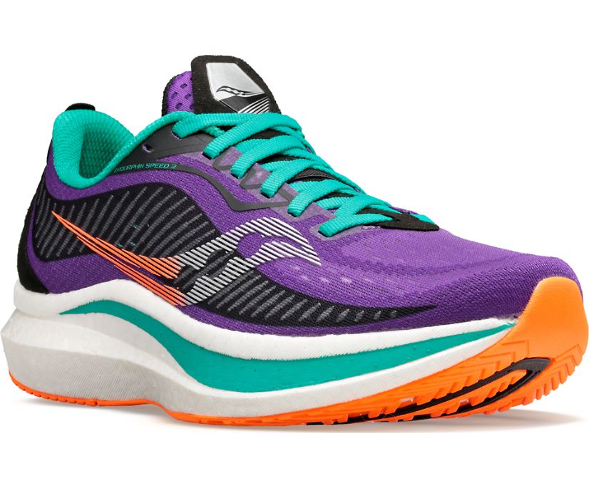 Saucony Endorphin Speed 2 Ženske Running Patike Ljubičaste Zelene | W4FYSWRX