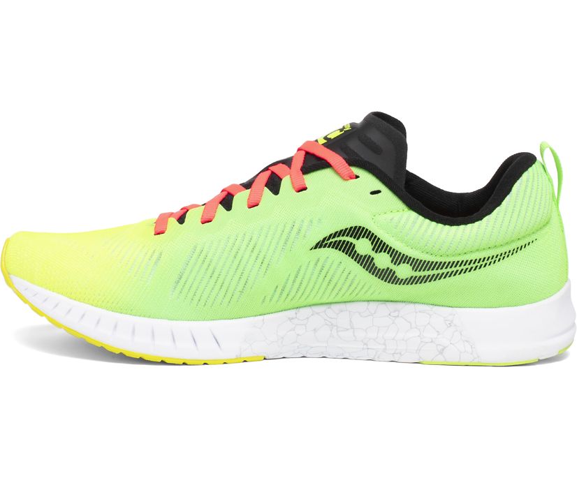 Saucony Fastwitch 9 Muške Running Patike Žute Zelene | 19ASJJI4