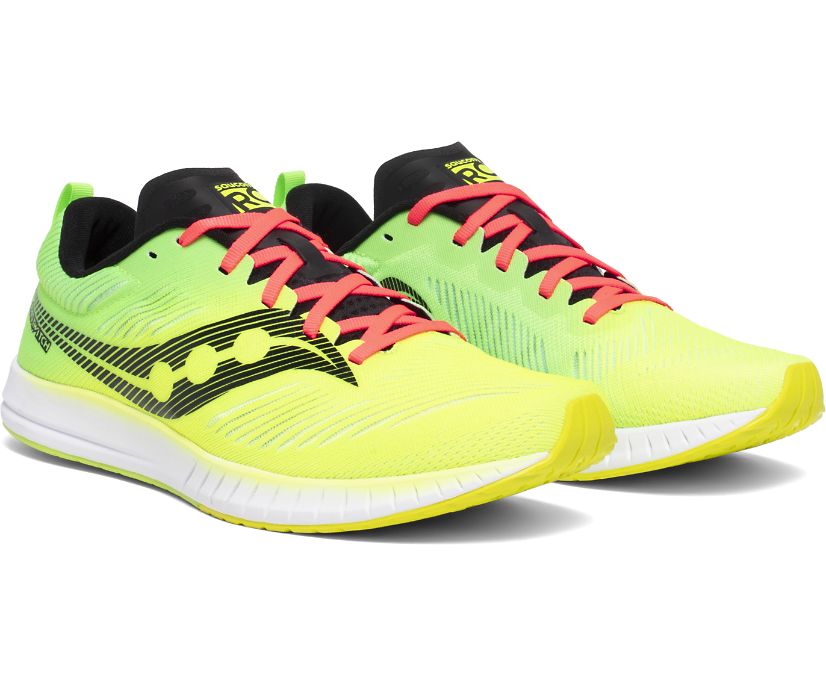 Saucony Fastwitch 9 Muške Running Patike Žute Zelene | 19ASJJI4