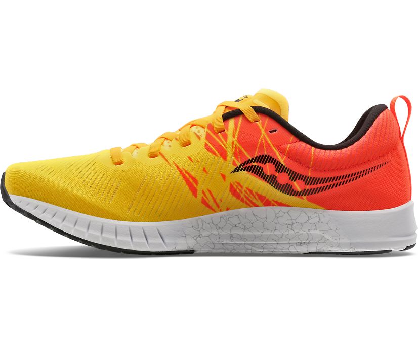 Saucony Fastwitch 9 Muške Running Patike Zlatne Crvene | RCNQ890Q