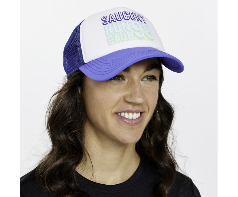 Saucony Foamie Trucker Hat Muške Šeširi Plave | 8ZIEZ7Q4