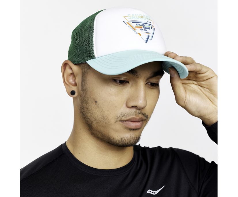 Saucony Foamie Trucker Hat Muške Šeširi Menta | K74O4GJZ