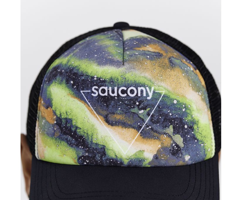 Saucony Foamie Trucker Hat Muške Šeširi Crne | T6EOR1EU