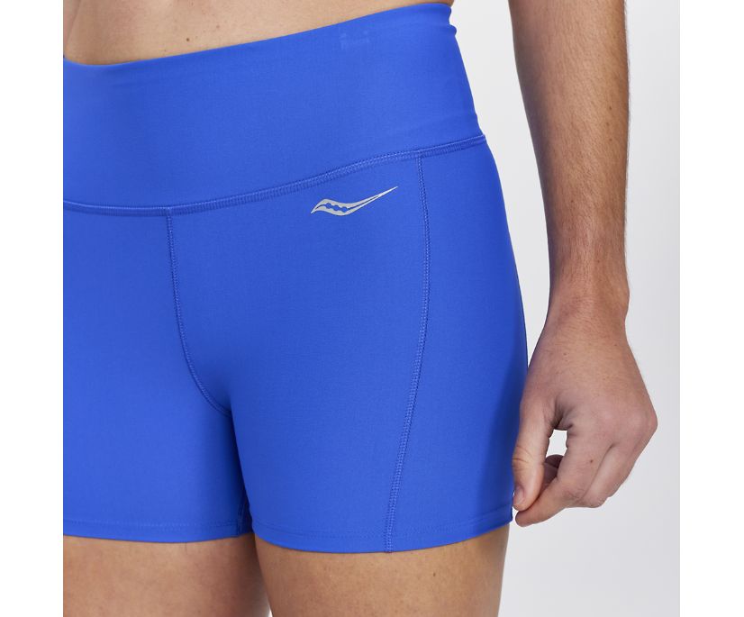 Saucony Fortify 3' Hot Short Ženske Hlače Plave | XP0SILRW