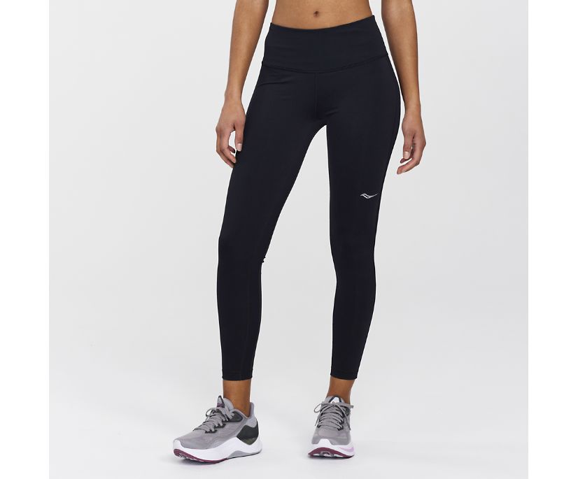 Saucony Fortify Tight Ženske Hlače Crne | 9OEPKWMY