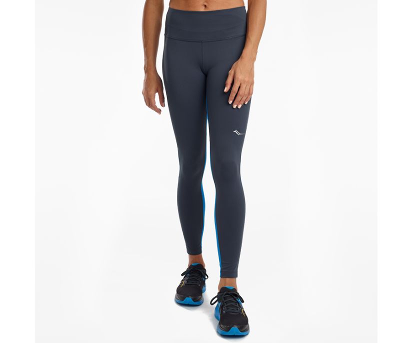 Saucony Fortify Tight Ženske Hlače Sive Plave | Y3PU0KWM