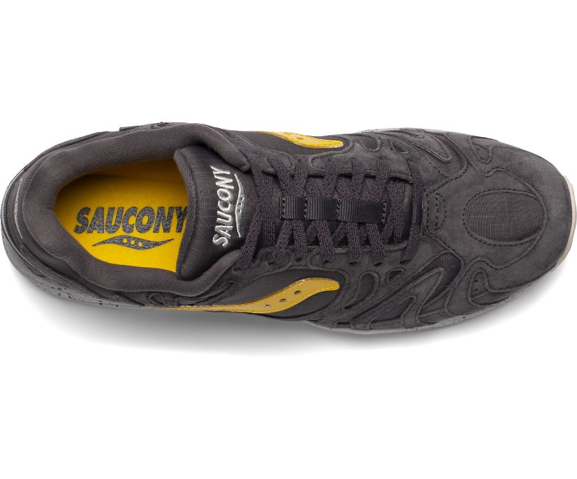 Saucony Grid Azura 2000 Muške Cipele Crne Sive Žute | MP2NMV7N