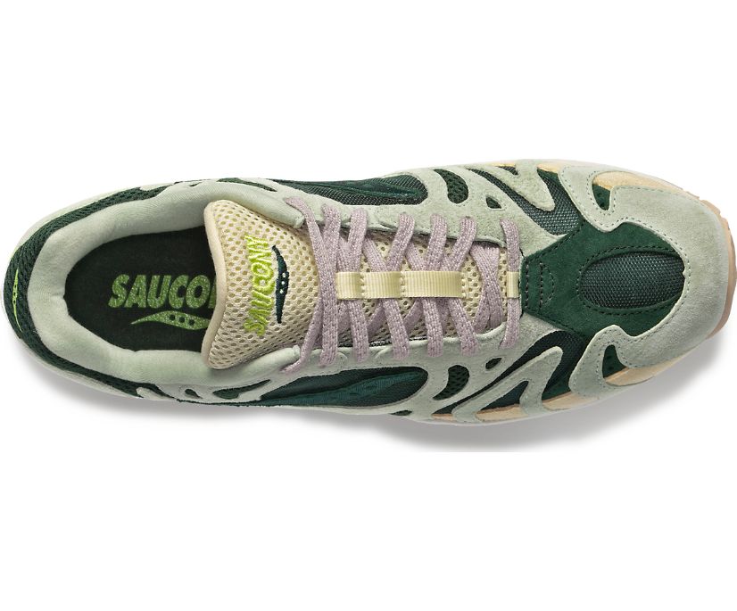 Saucony Grid Azura 2000 Muške Cipele Svijetlo Zelene Tamno Zelene | E4DONU5L