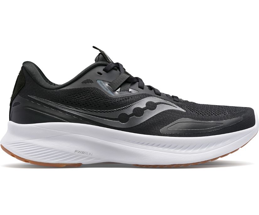 Saucony Guide 15 Muške Running Patike Crne Srebrne | 9Y3H3LVV