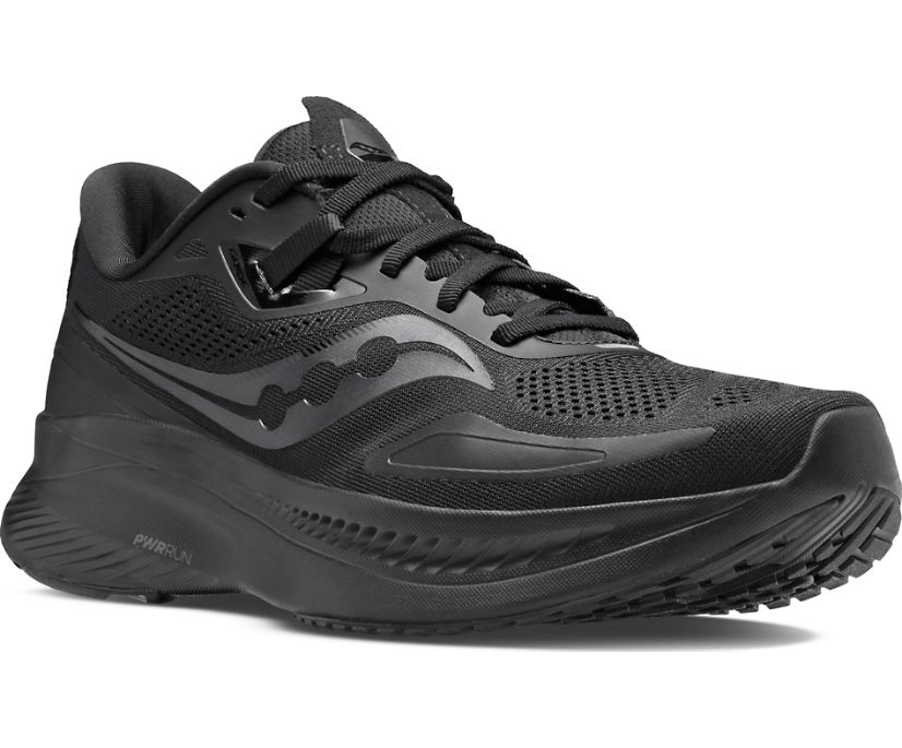 Saucony Guide 15 Muške Running Patike Crne | VDIBRRWI