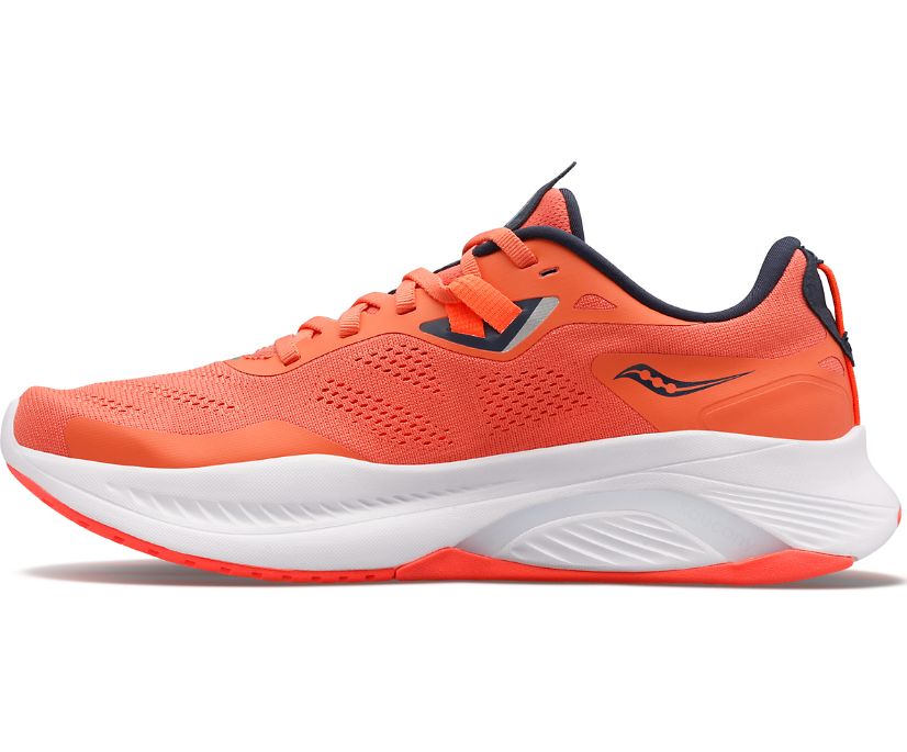 Saucony Guide 15 Wide Ženske Cipele Koraljne Crne | ADCVG2CV