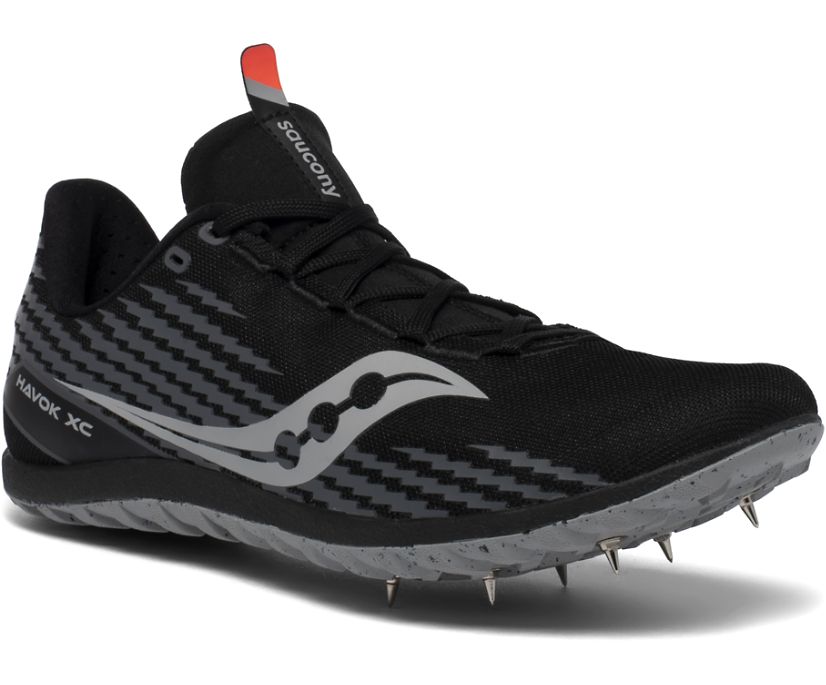 Saucony Havok XC 3 Flat Muške Running Patike Crne | 5KKUVSFM