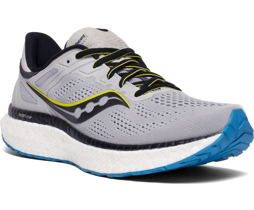 Saucony Hurricane 23 Muške Running Patike Sive Plave | RZ9E6BE3