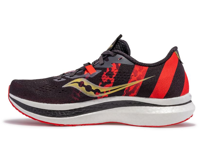 Saucony Kellen Endorphin Pro 2 Muške Running Patike Crne Crvene | EPBESVCJ