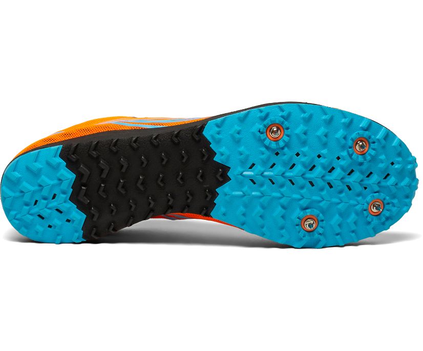 Saucony Kilkenny XC9 Spike Muške Running Patike Narančaste Plave | MQBDQOY0