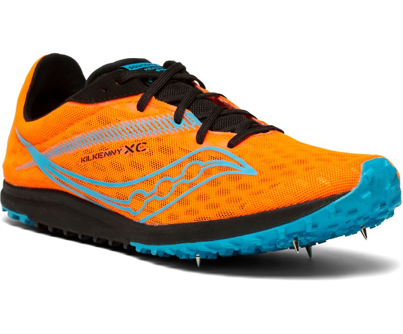 Saucony Kilkenny XC9 Spike Muške Running Patike Narančaste Plave | MQBDQOY0