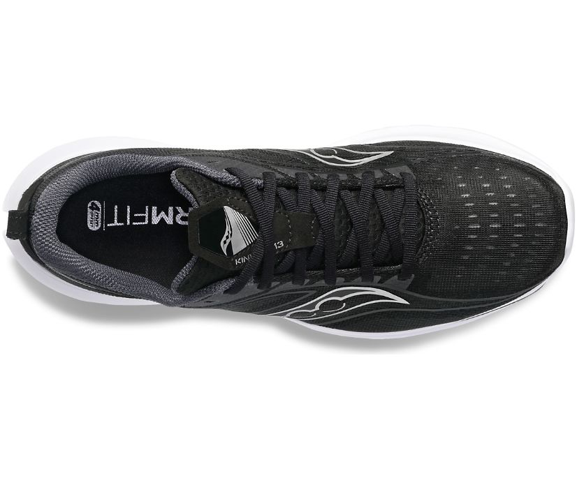 Saucony Kinvara 13 Muške Running Patike Crne Srebrne | FESQ0C46