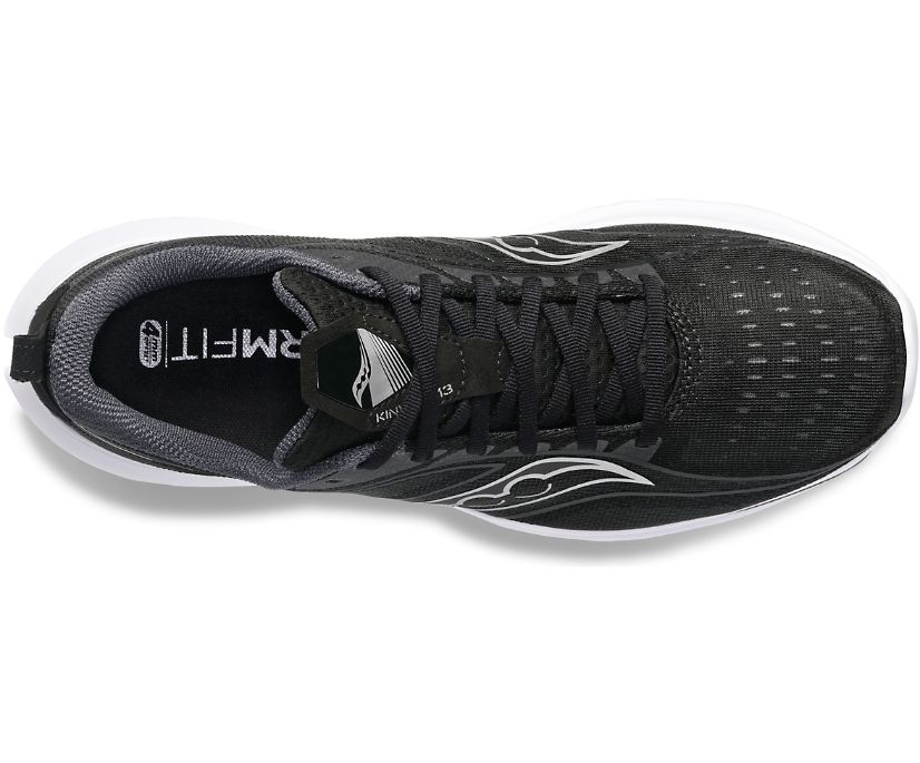 Saucony Kinvara 13 Wide Muške Cipele Crne Srebrne | DMSOJ55Y