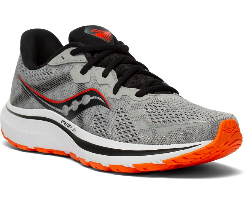 Saucony Omni 20 Muške Running Patike Sive Crvene | JVA8DLZ2